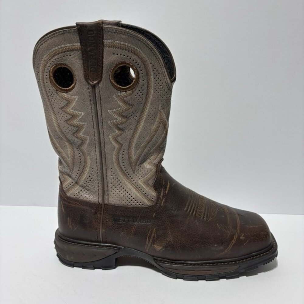 Durango Men’s Maverick XP Brown Leather Western Boot, Size 9 M